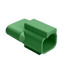 Durable DIP Connector with thermoplastic housing and diverse terminal types engineered to operate from minus 55 to plus 125 degrees Celsius