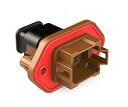 thermoplastic DIP Connector with various terminal options engineered for in environments from minus 55 to plus 125 degrees Celsius