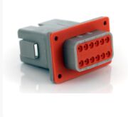 Industrial DIP Connector with Polyamide Housing and Multiple Terminal Types Supporting Wide Operating Temperature Range