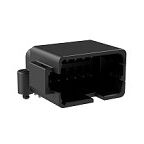 DIP Connector with Through Hole Mounting and Robust Metal Shell Providing Connections for Industrial and Consumer Electronics