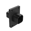 Thermoplastic DIP Connector with multiple terminal types engineered to withstand operating temperatures from minus 55 to plus 125 degrees Celsius